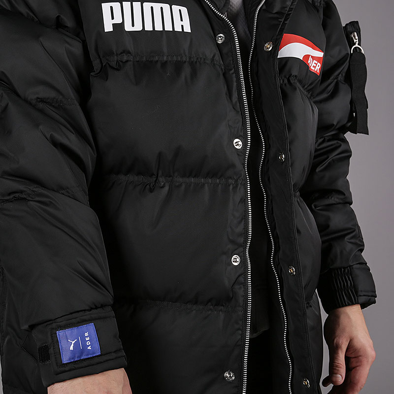мужской черный пуховик PUMA x Ader Down Coat 57695601 - цена, описание, фото 3